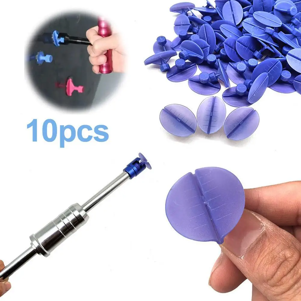 10PCS High Quality Dent Puller Tabs Glue Pulling Tabs Paintless Car Dent Repair Hail Dent Removal Tools