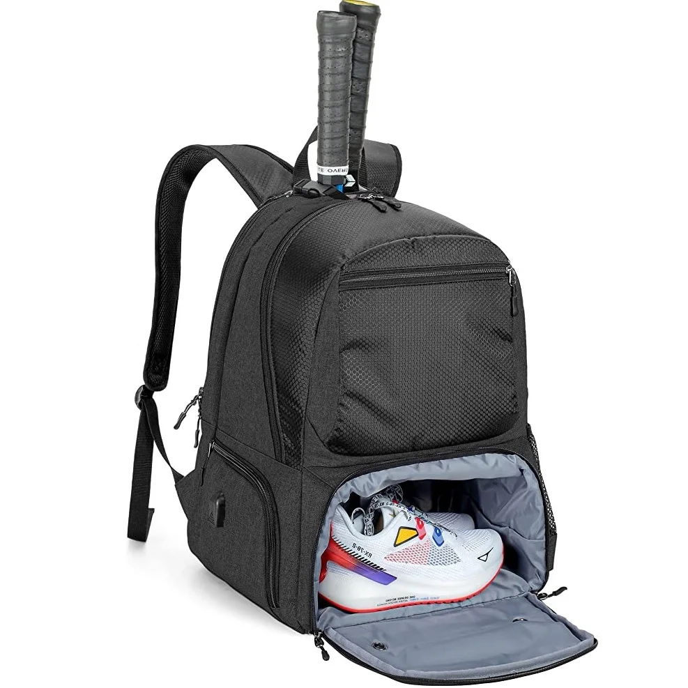 Fashion Custom Portable Multifunctional Sports Bag Badminton Tennis Racket Backpack Tennis Bag