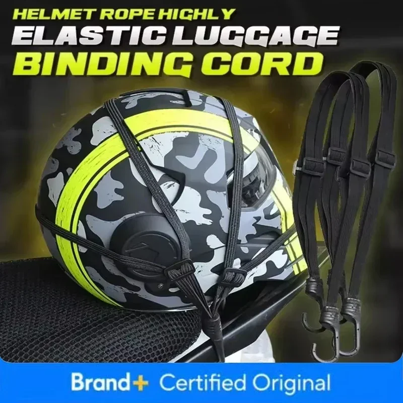 Motorcycle Helmet Straps Motorcycle Accessories Hook Luggage Retractable Elastic Rope Fixing Belt Motorcycle Helmet