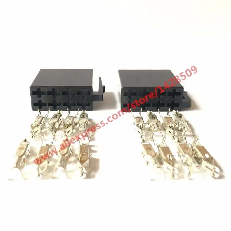 1 Pcs Universal Car Radio ISO Connector Female 10487 Car Radio Connector Adaptor Plug Use For Wire Harness