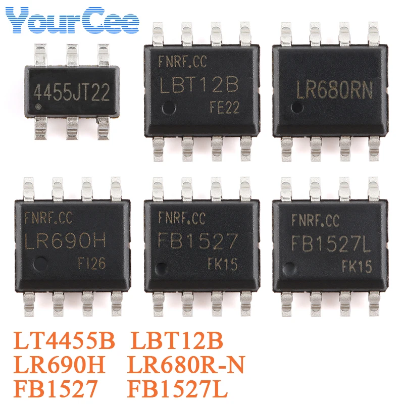 10PCS FB1527 LBT12B LR680R-N LR690H FB1527L SOP-8 LT4455B SOT-23-6 Smart Home RF Wireless RF Remote Control Dedicated Encoding
