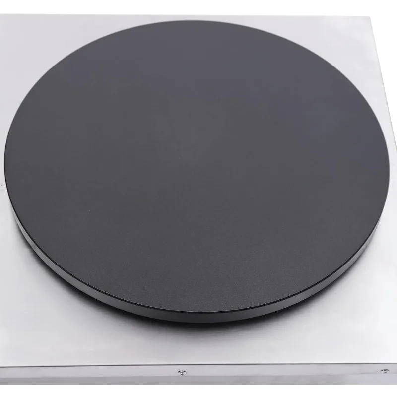 Электрическая блинница 16 дюймов, коммерческая электрическая блинница мощностью 3400 Вт, блинная машина с двойной конфоркой, электрическая блинница с антипригарным покрытием