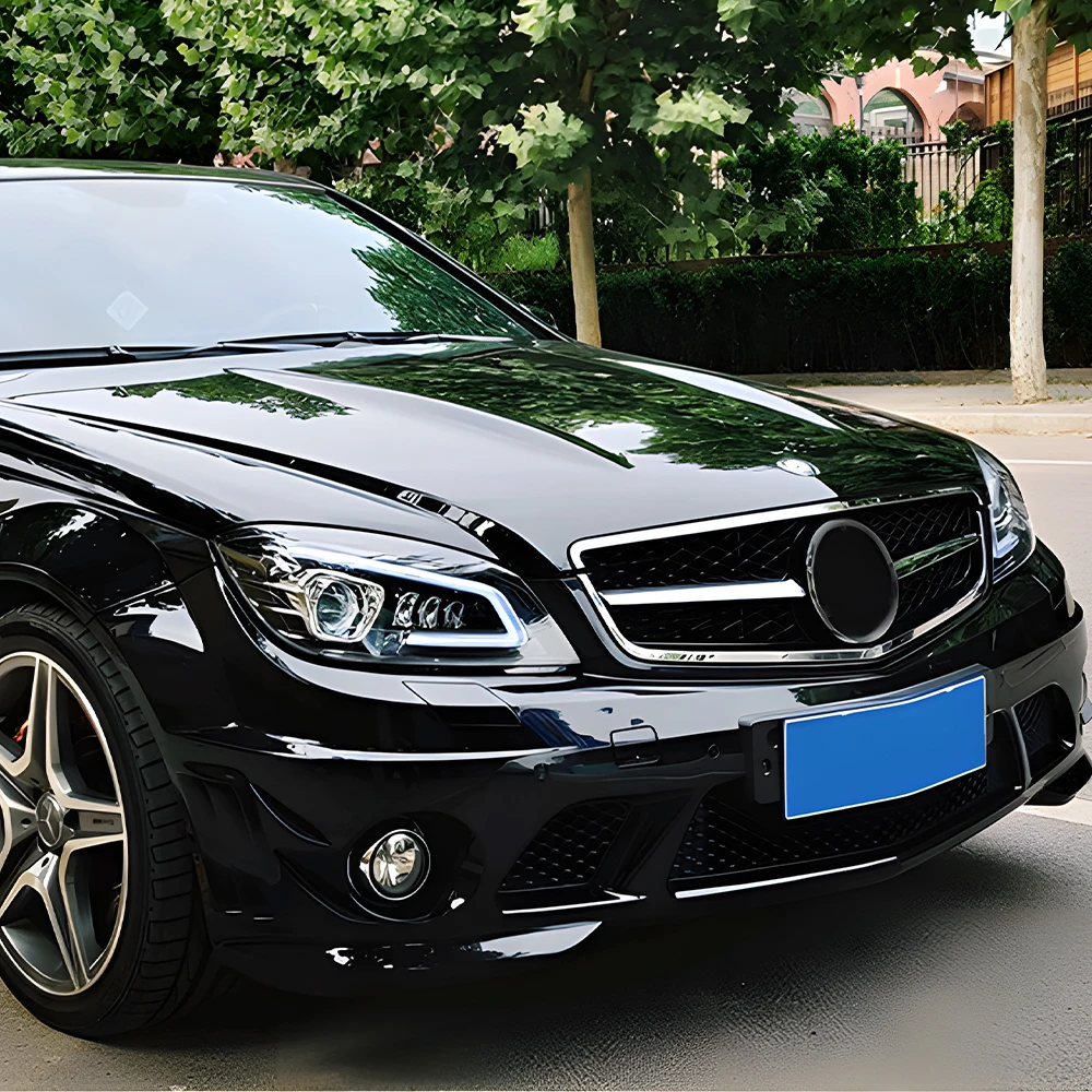 

Обновление автомобильных фар, линза проектора GT, Стайлинг для Benz C200 C260 C300 2007-2010 W204, светодиодные передние фонари автомобиля в сборе