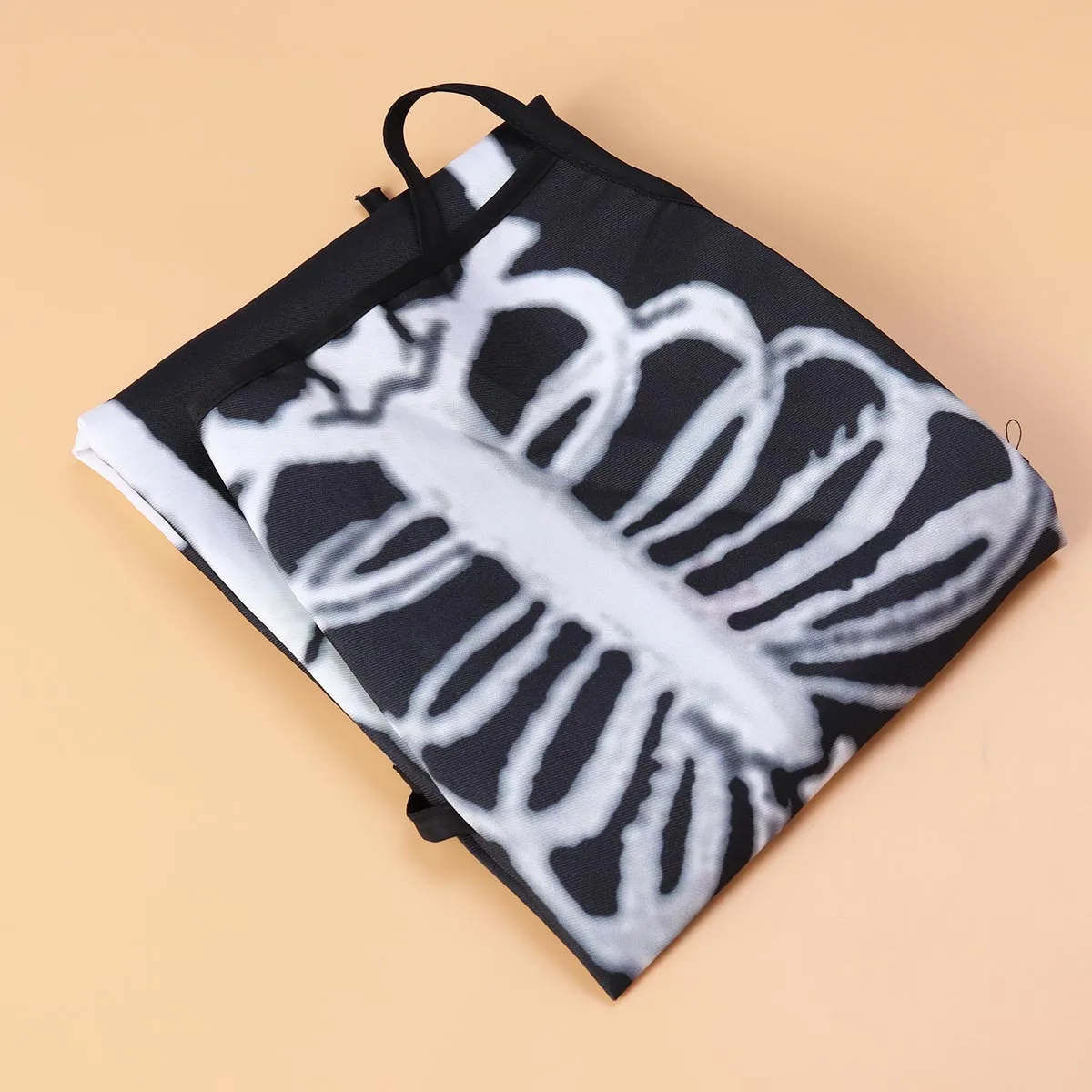 

2Pcs Halloween Printing Apron Funny Kitchen Cooking Gardening Bbq Party Wear Dirt Proof Oil Resistant Washable