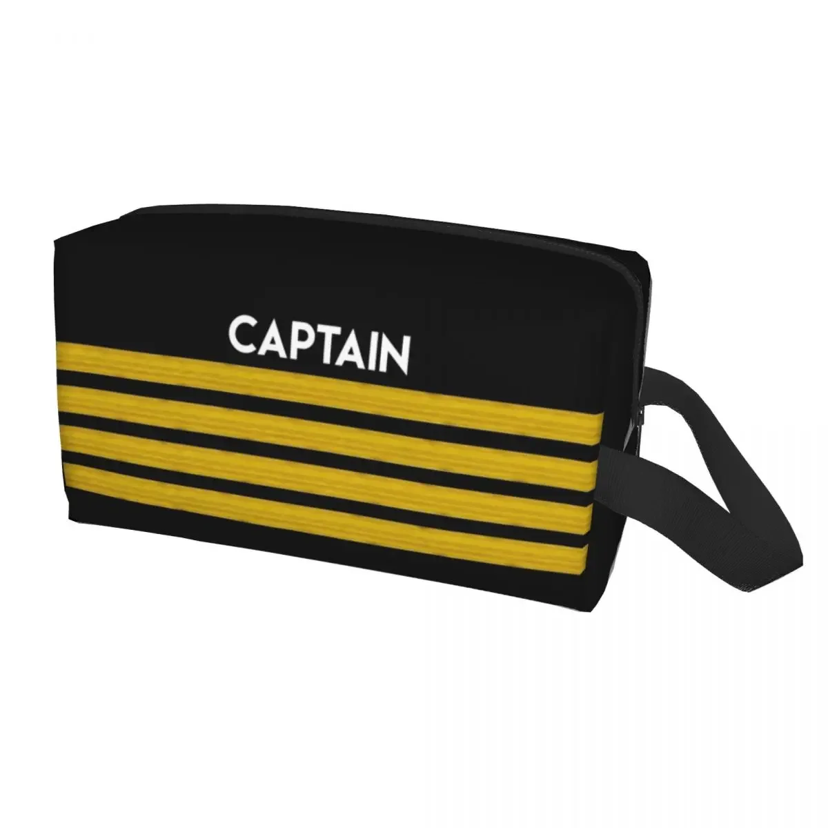 

Дорожная косметичка для женщин Captain Stripe Epaulettes, Женский авиационный летательный аппарат, дорожный органайзер для туалетных принадлежностей, дамский набор для Хранения Туалетных Принадлежностей