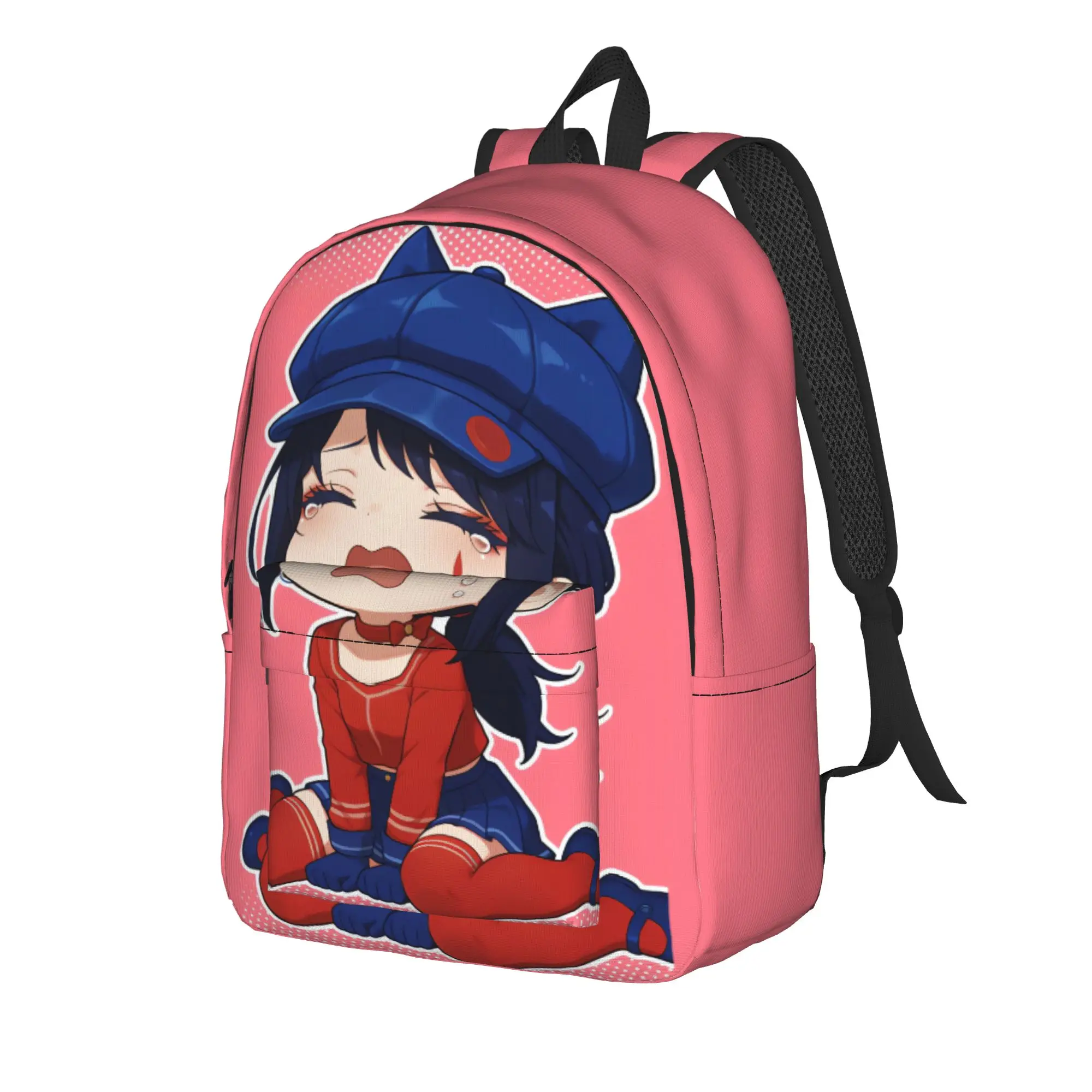 Game Miside Series Print Backpack  Elegant Backpacks Men Travel Soft School Bags Designer Rucksack