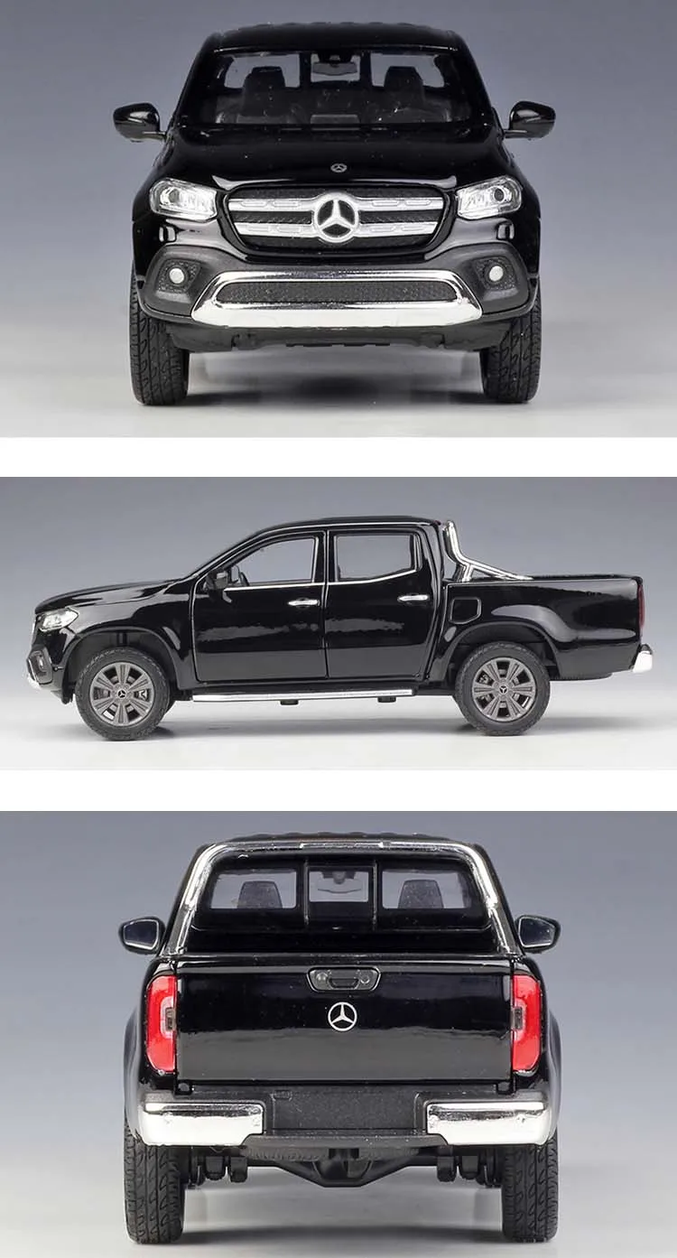WELLY 1:24 classe X voiture classique pick-up véhicule en métal moulé sous pression modèle en alliage jouet voiture pour enfants cadeau Collection alliage modèle