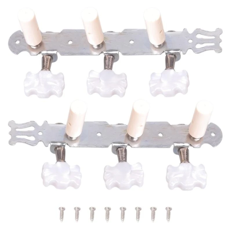 

pair Guitar Tuning Pegs Machine Tuners White Machine for Head for Classic Gu