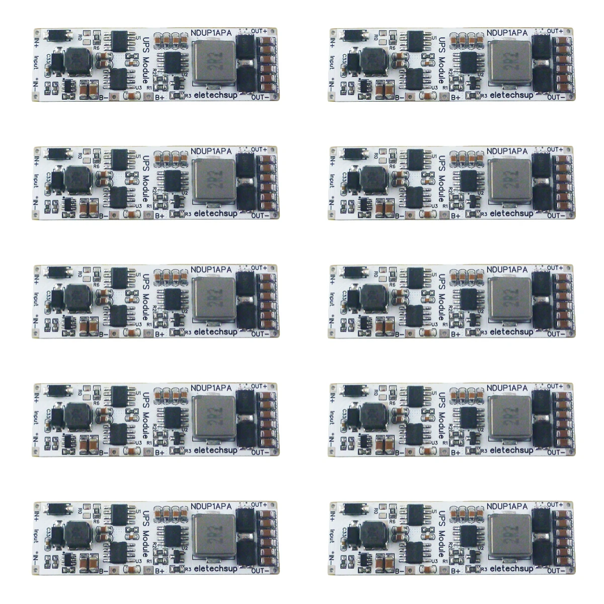 

10PCS 3A UPS Module 5V 6V 9V 12V 15V 24V 15W 3.7V 4.2V Li-on Li-po Lithium Battery Charge and Discharge Board for WIFI Network