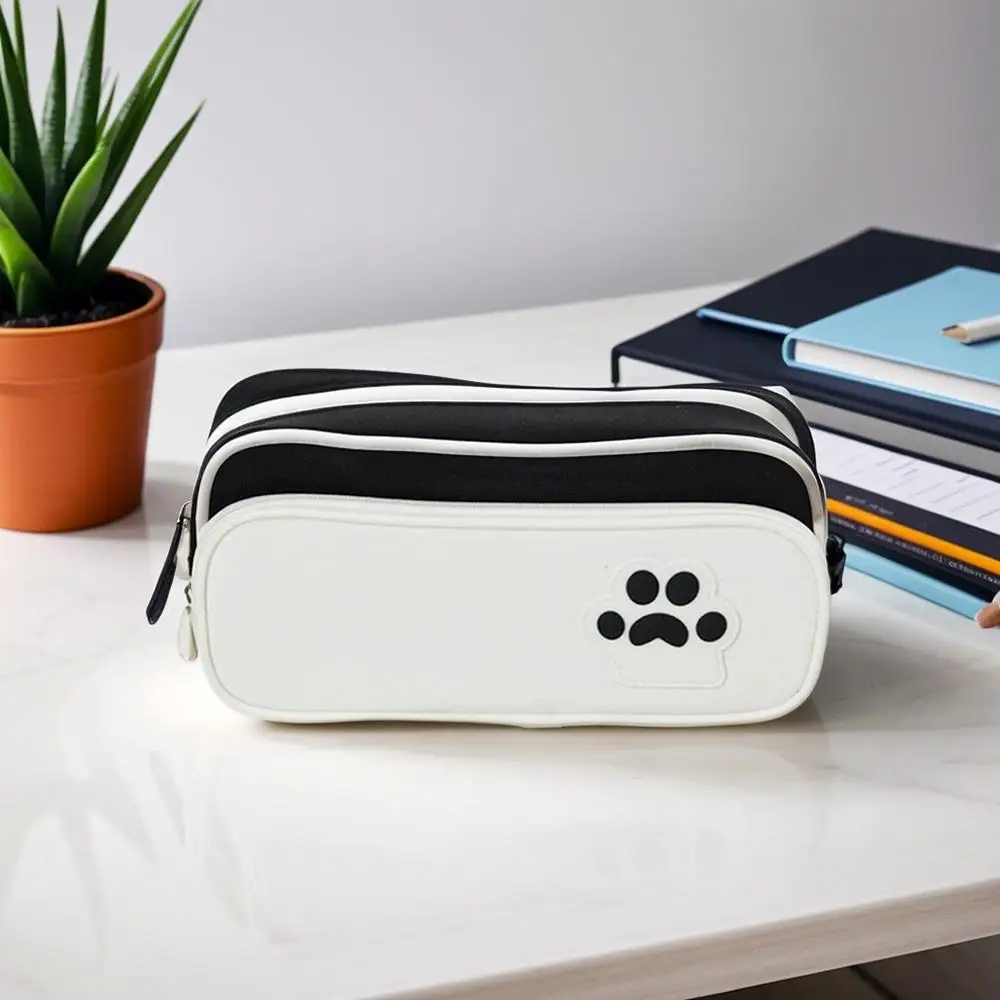 2025 جديد القط باو حقيبة أقلام رصاص القط باو طباعة متعدد الطبقات فتاة ممحاة لطيف طالب المدرسة تخزين حقيبة أقلام رصاص سعة كبيرة Cas K1X6