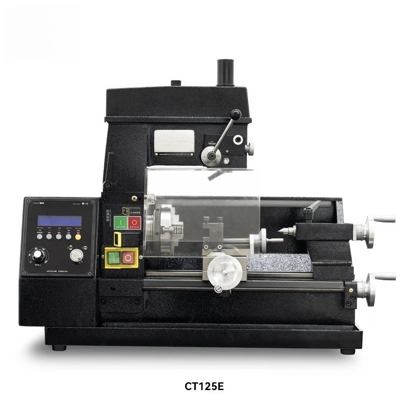 Mini Multifunctional Lathe Drilling & Milling Machine, Benchtop Teaching Watch‑Making Machine Tool For CT125