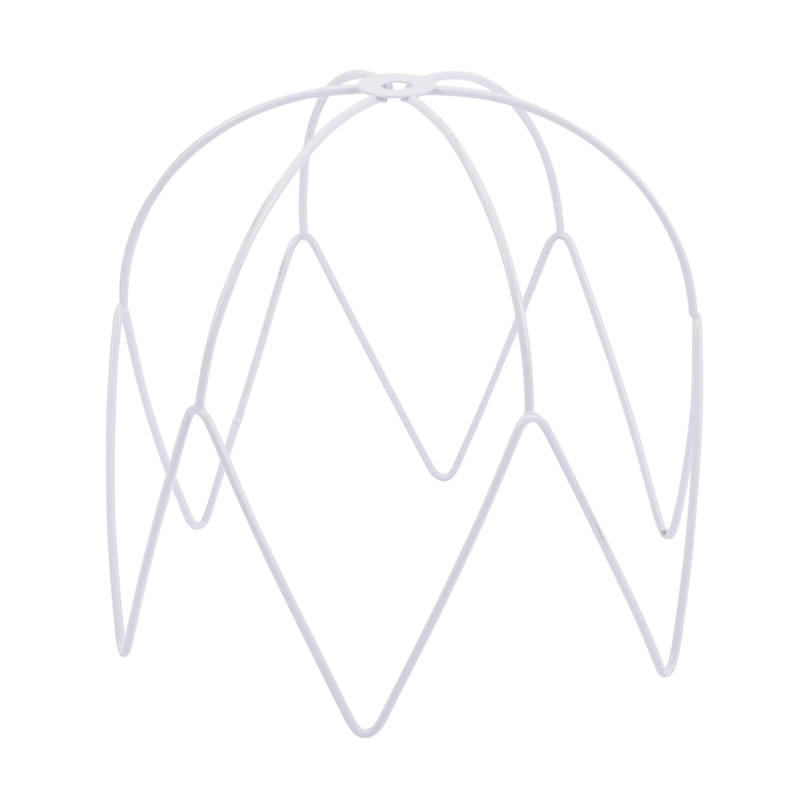 

Braided Iron Lampshade Frames 18x18cm Wire Cover Ring DIY Holder for Table Pendant Lamps Metal Craft Lighting Accessories