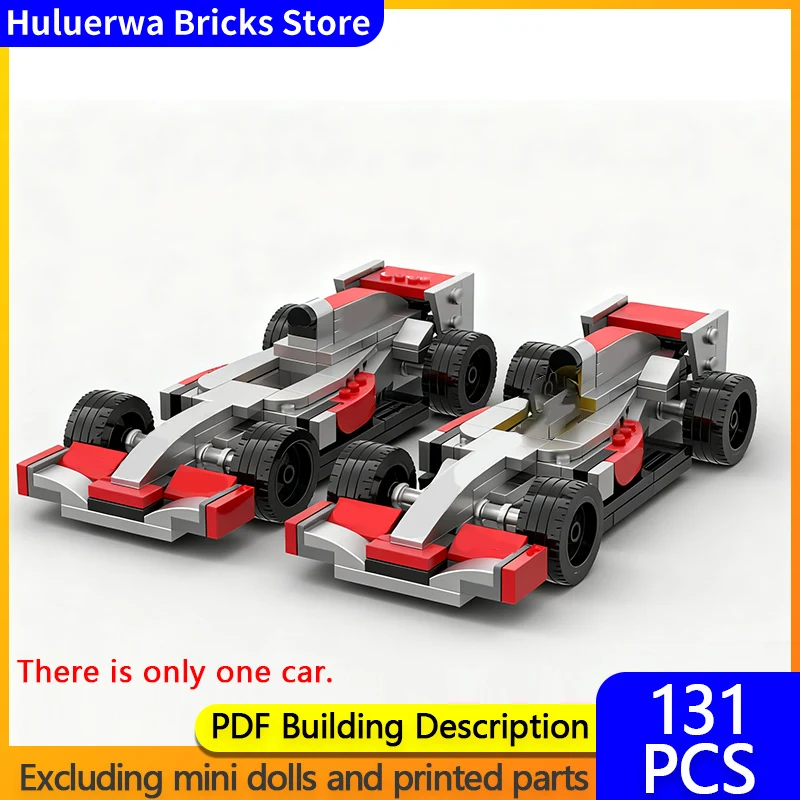 

Speed Racing Car Model MOC Building Bricks MP4-23 Formula Racing Modular Technology Children Holiday Gifts Assemble Toys Suit