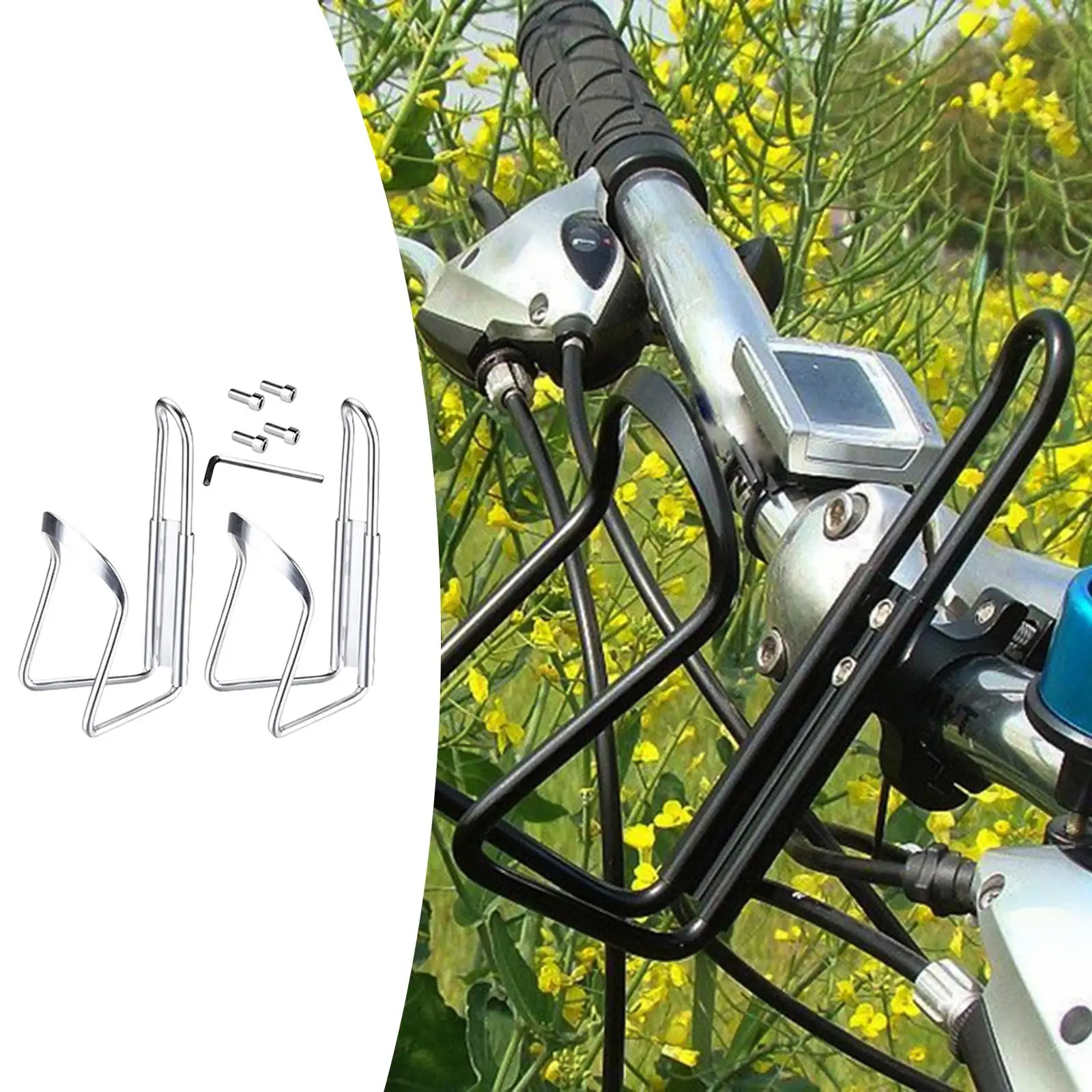 Bottle Cage Strong Bike Water Bottle Holder Fit for Riding Road Bike