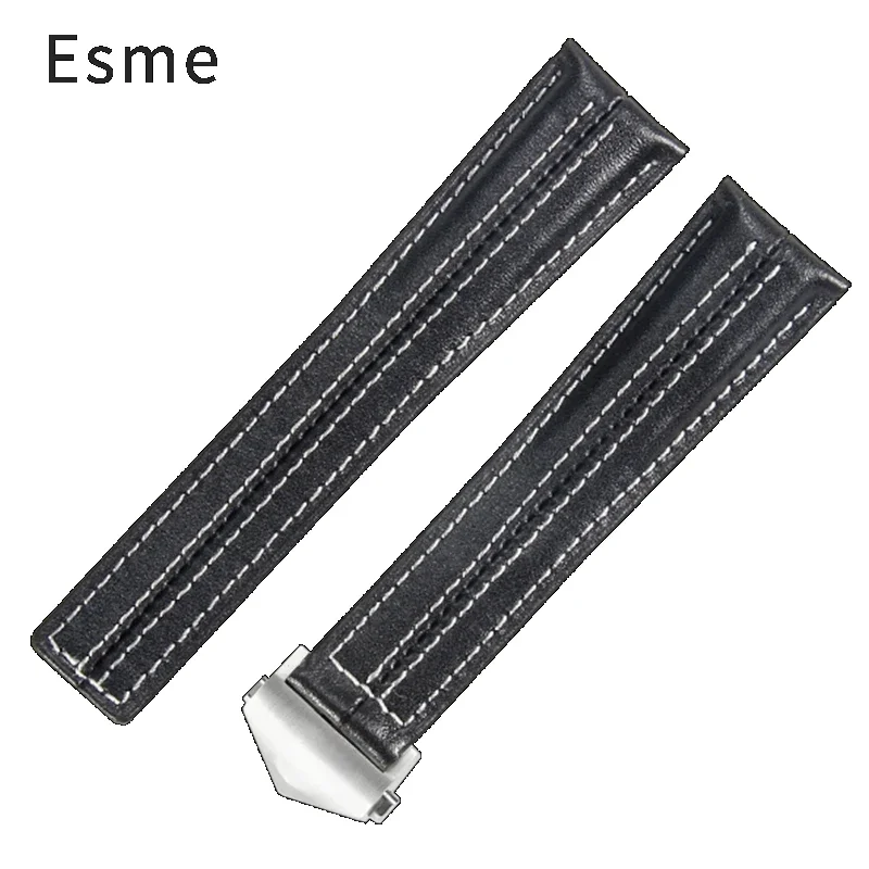 Per Tag Heuer pelle bovina Monaco Heritage 6 cinturino per orologio da lavoro in vera pelle da uomo Calila Porsche Edition comodo cinturino