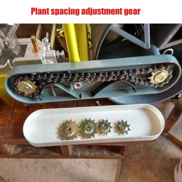 NEWEEK Hot sale manual seeding wheel portable vegetable seeder vegetable seed drill vegetable seed sowing machine