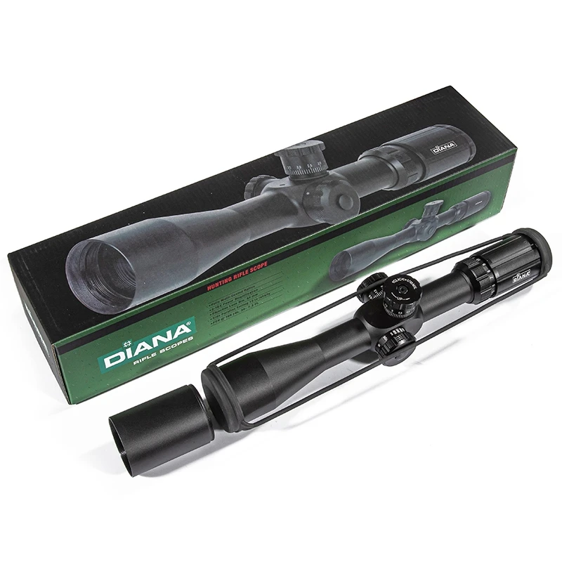 Imagem -06 - Diana-ffp Compact Scope Caça Riflescopes Retículo Iluminado Lock Reconjunto Óptica Vistas Primeiro Avião Focal 414x44