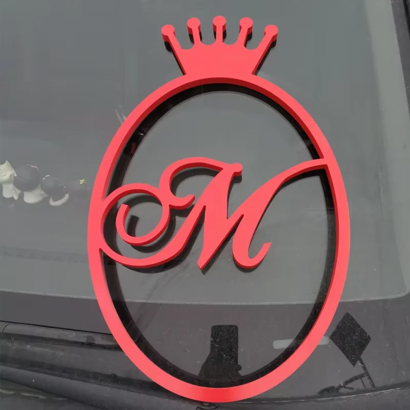 Custom Crown Monogram  Wooden Monogram Crown Shape Wooden Monogram Wall Hanging Wooden Letters