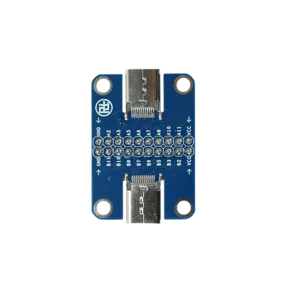 Type-C Male to Female/Female to Female Test Board USB 3.1 Reversible Plug 2.54mm Pin Header Adapter Expansion Board