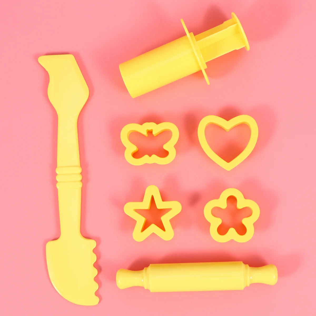 20 pz Colore Argilla Stampi Per Animali Kit 5 Strumenti Estrusore Per I Bambini Fai Da Te Modellazione Pasta Francobolli Set Educativo Mestiere Attività di Apprendimento