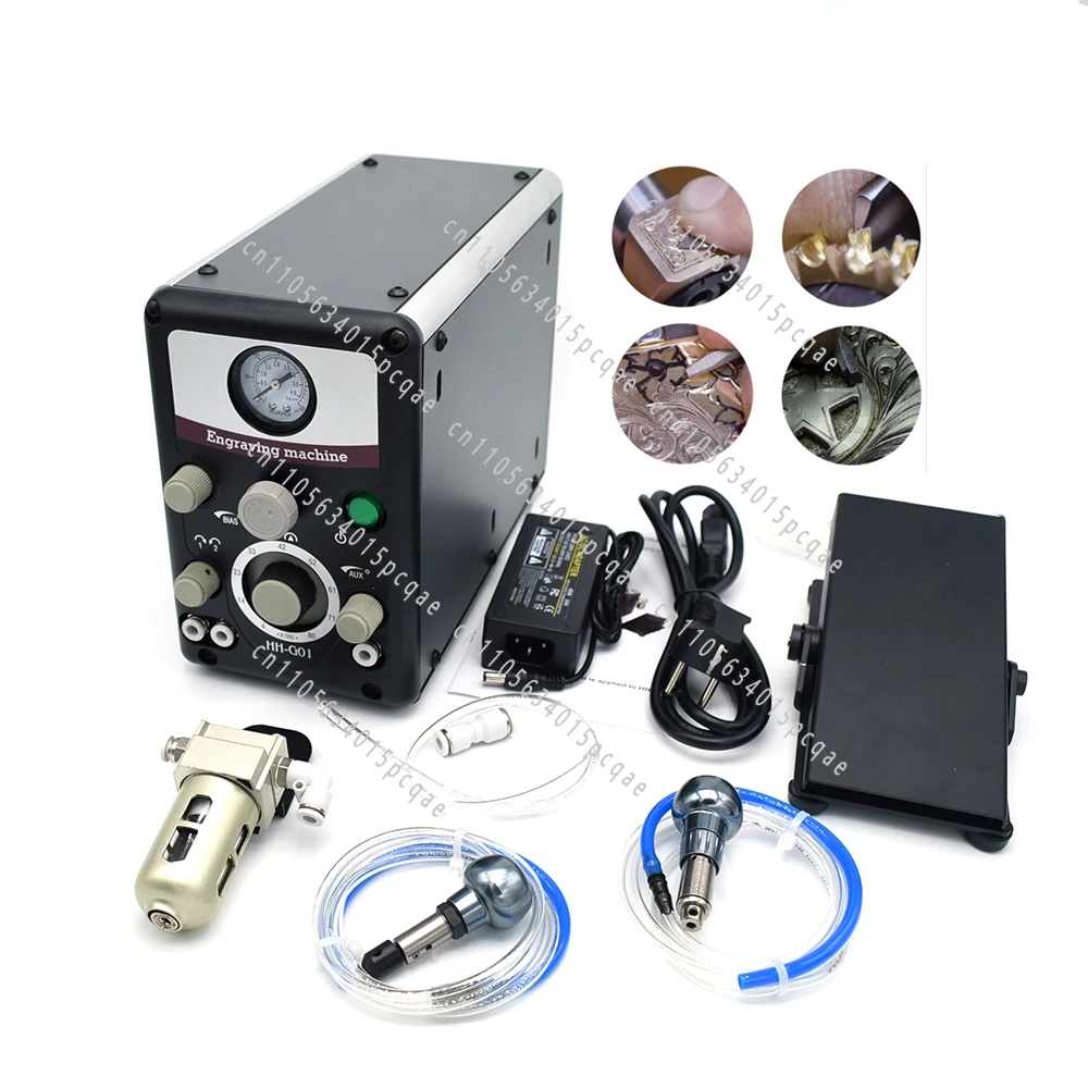 

New Product TS-49 Double Head Pneumatic Jewelry Engraving Machine