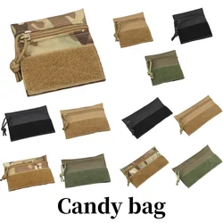 New Outdoor Micro Candy Pouch With Hook&Loop MK3 MK4 Vest Chest Rig Camouflage Portable Storage Camping  Accessories