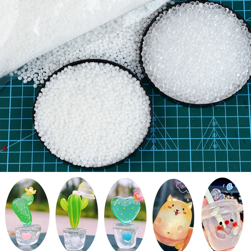 50/100g Free Resin Handmade Diy Material Homemade Clay Plastic Crystal Clay Tree Glue Transparent Girl Pendant