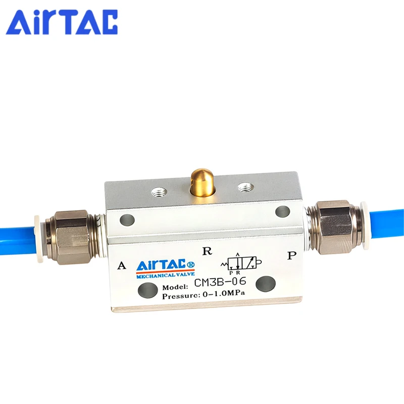 Picture 5: AirTAC CM3B05 CM3B06 CM3B08 3/2 Way Basic Type Pneumatic External Control Mechanical Valve
