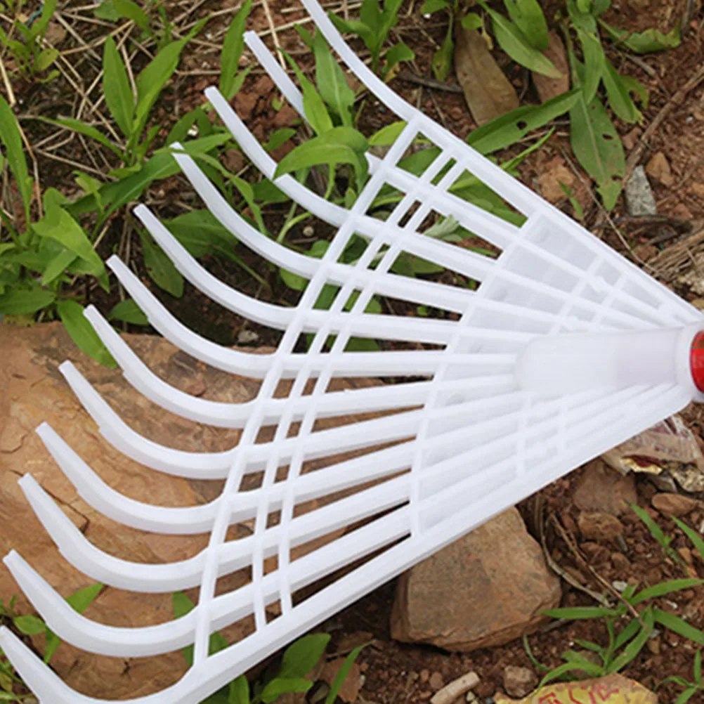 

Heavy Duty Plastic Rake for Gardening Agricultural Tools Grass Plowing Lawn Garden Soil Loosener Farm Implement Gardening Tool
