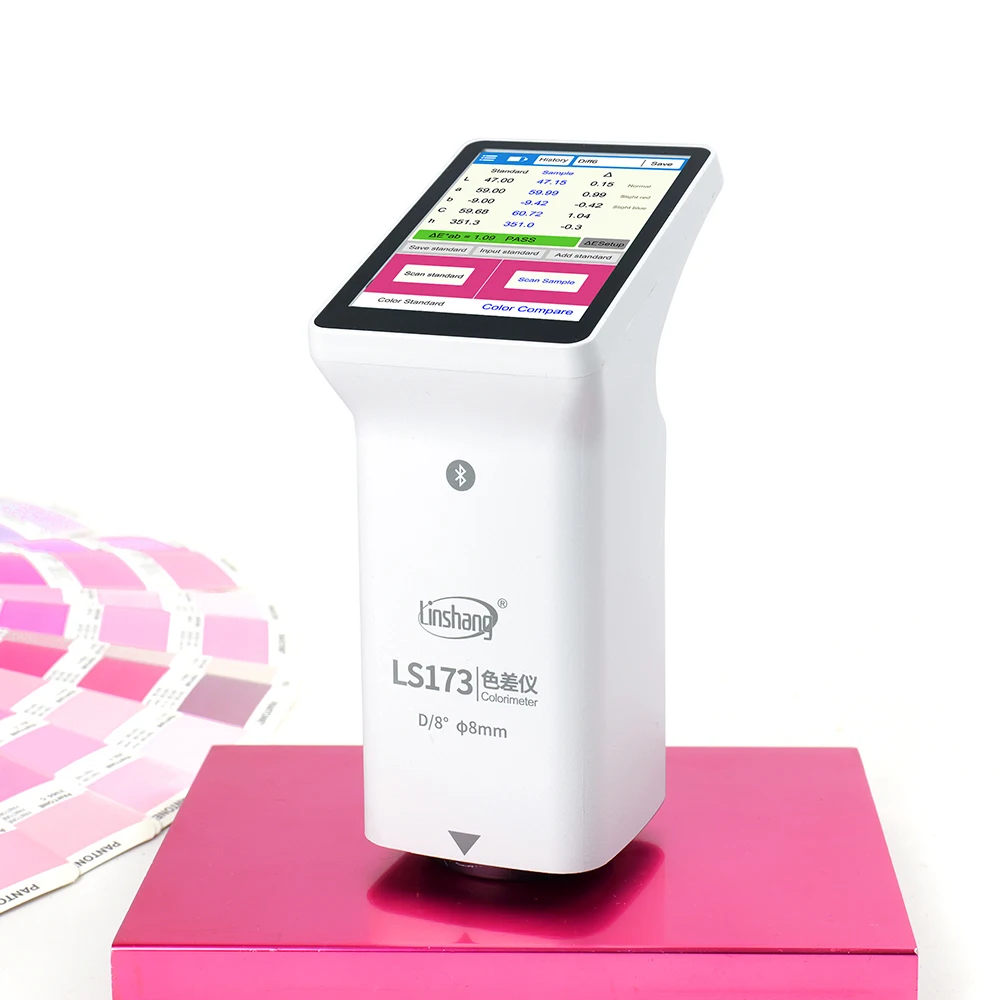 

Pro Grade Digital Colorimeter LS173 Pantone Ral Color Meter CIE Lab Cmyk Color Measuring Device Colorimeter