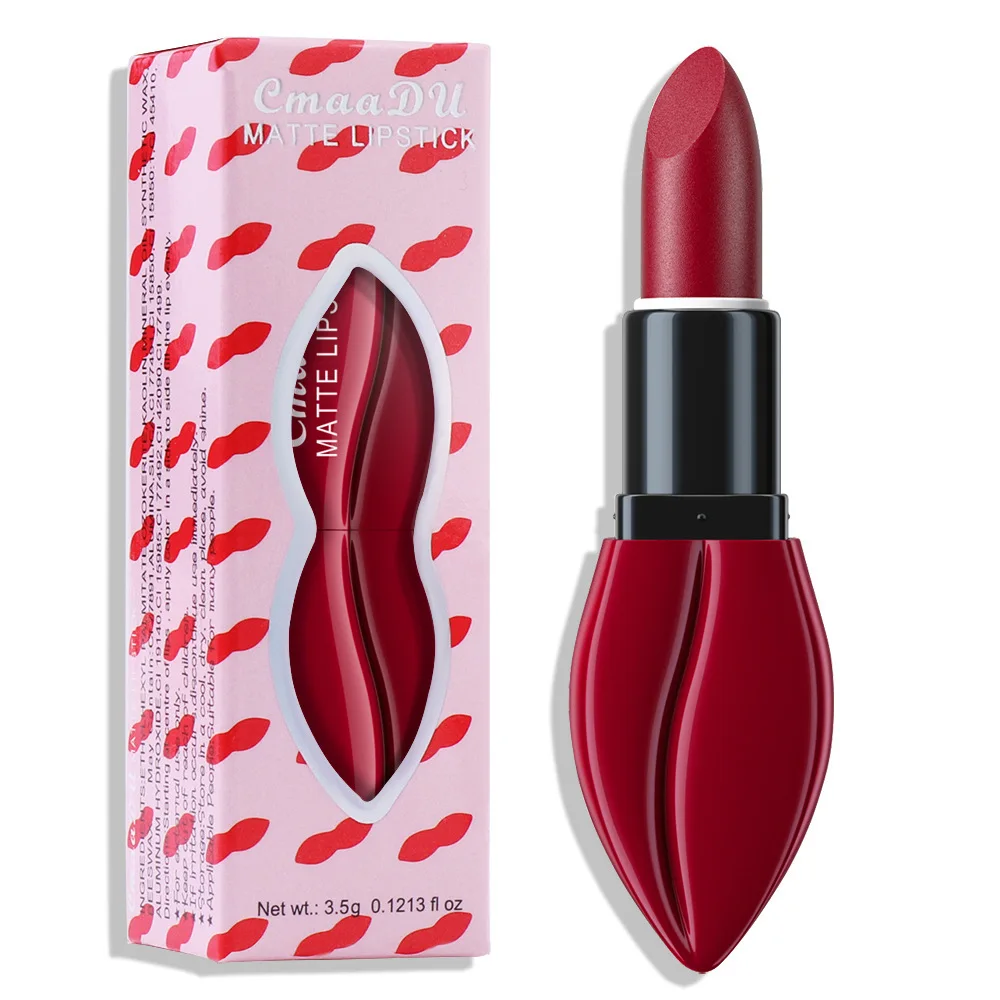 Matte Lipstick Mist Velvet Bean Paste Lip Gloss not easy to remove makeup Moisturizing Lip balm