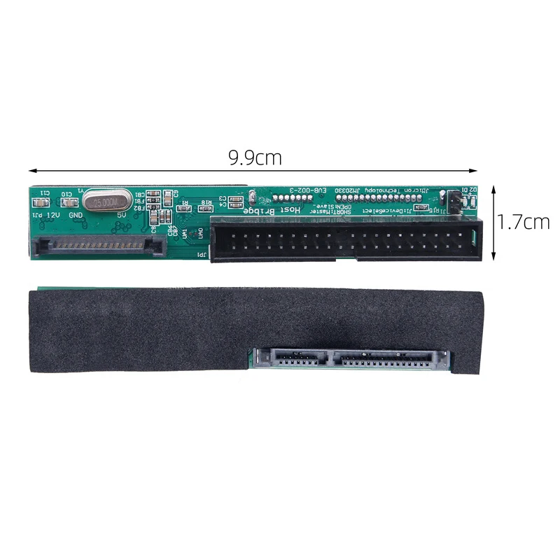 Адаптер женский и мужской, 2,5 дюйма, SATA на 3,5 дюйма, 40 контактов, 2,5 Гб/с, 3,5 до 133, IDE, Поддержка ATA 100, HDD, CD, DVD