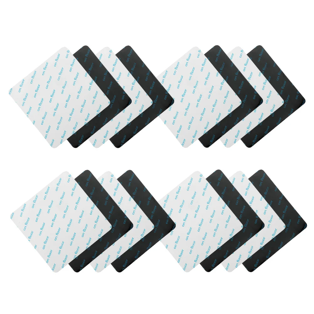 20 قطعة قابل للغسل انفصال البساط مكافحة زلة منصات مزدوجة الوجهين السجاد الشريط البساط الشريط لا بقايا الصلبة سجادة أرضيات القابض #1