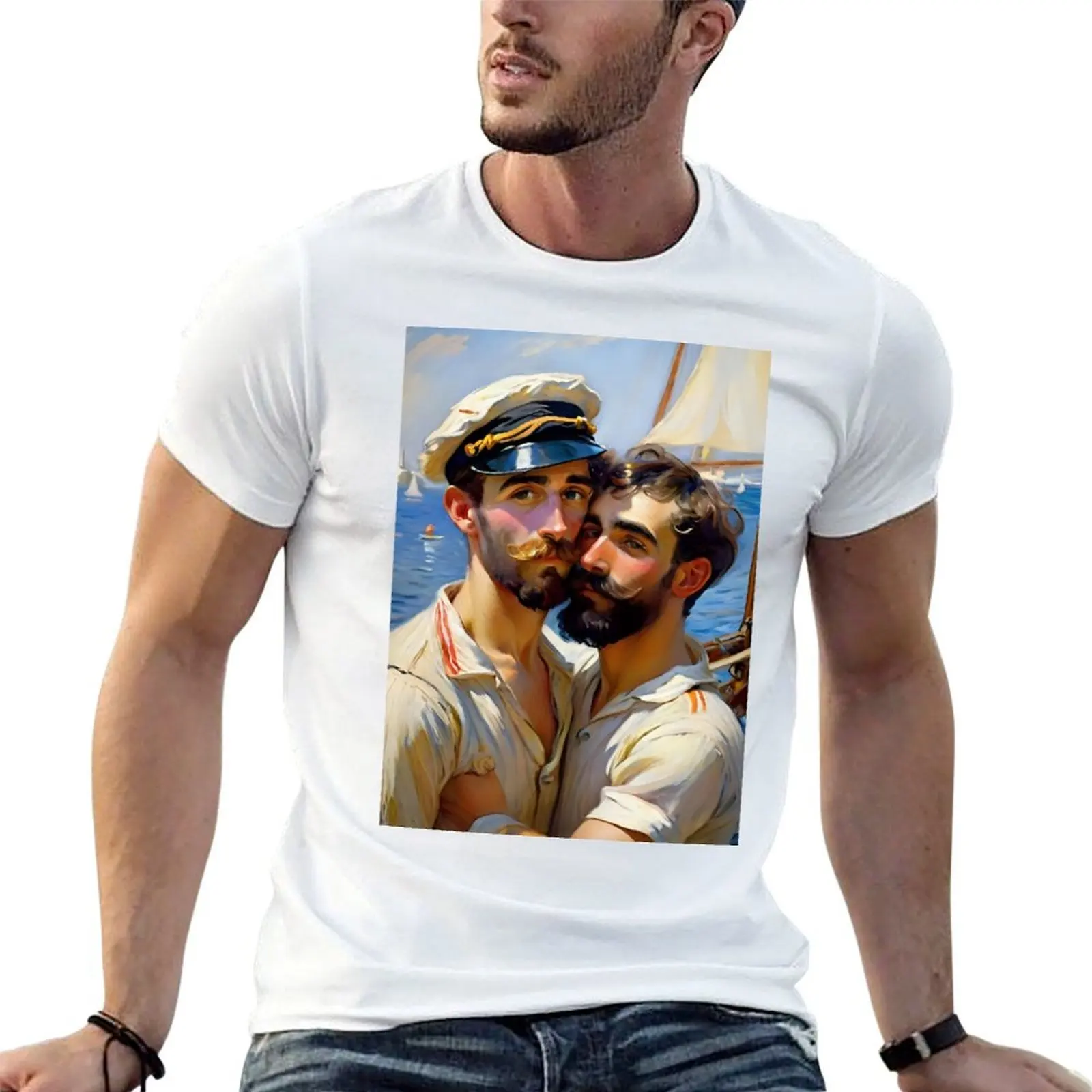 

tshirt man shirts T-Shirt designer man anime t Sea couple shirt graphic t