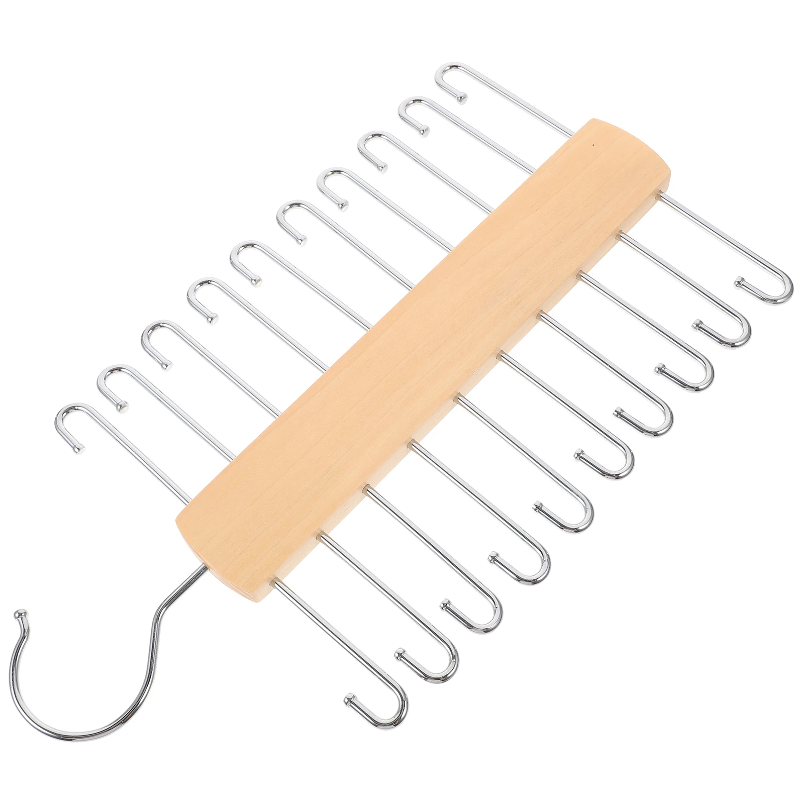 

20 Hooks Tie Scarf Belt Hanger Rack for Closet Wardrobe Storage Organizer Closet Tie Hanger Home Decor Original Color