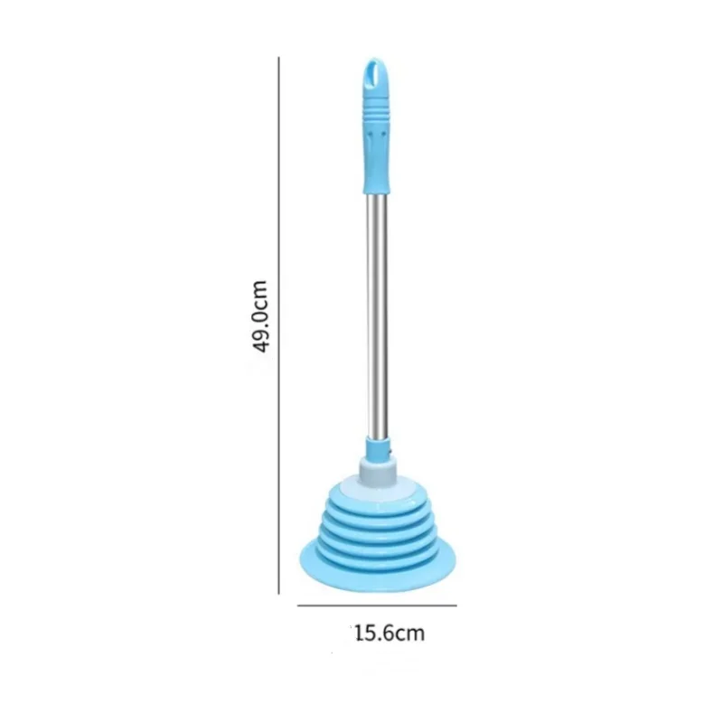 1PC Toilet Plungers Sewer Anti Bloking Tools Sink Bathtub Closestool Drain Pipeline Dredge Suction Cup Bathroom Kitchen Supplies