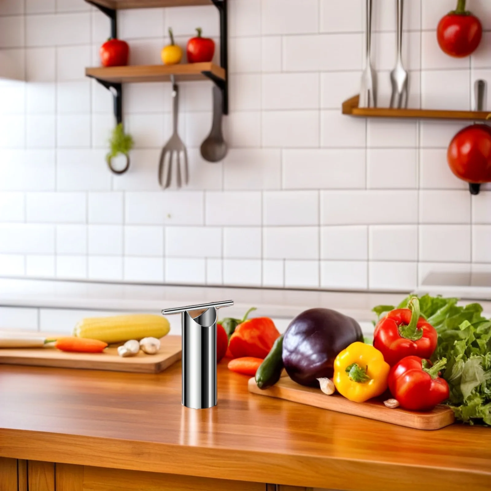 

Watermelon Puncher Stainless Steel Melon Cutter Tool Multi-Use Fruit Opener Core Remover Kitchen Fruit Puncher Cutter