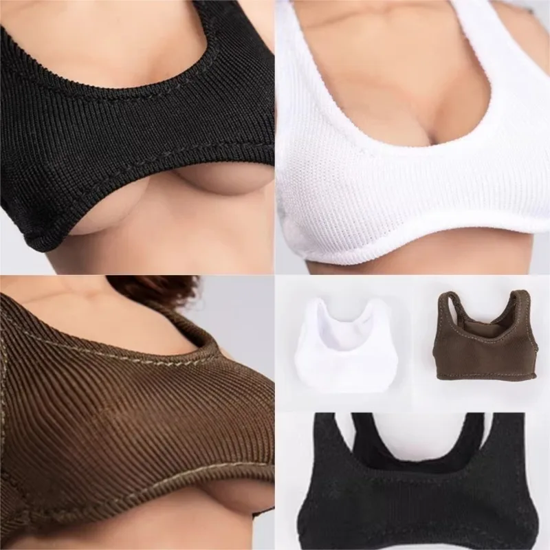 

1/6 Scale TYM032 Action Figures Hot Sexy High Elasticity Tight Vest Clothes Model for 12Inch PH Female Soldier Body