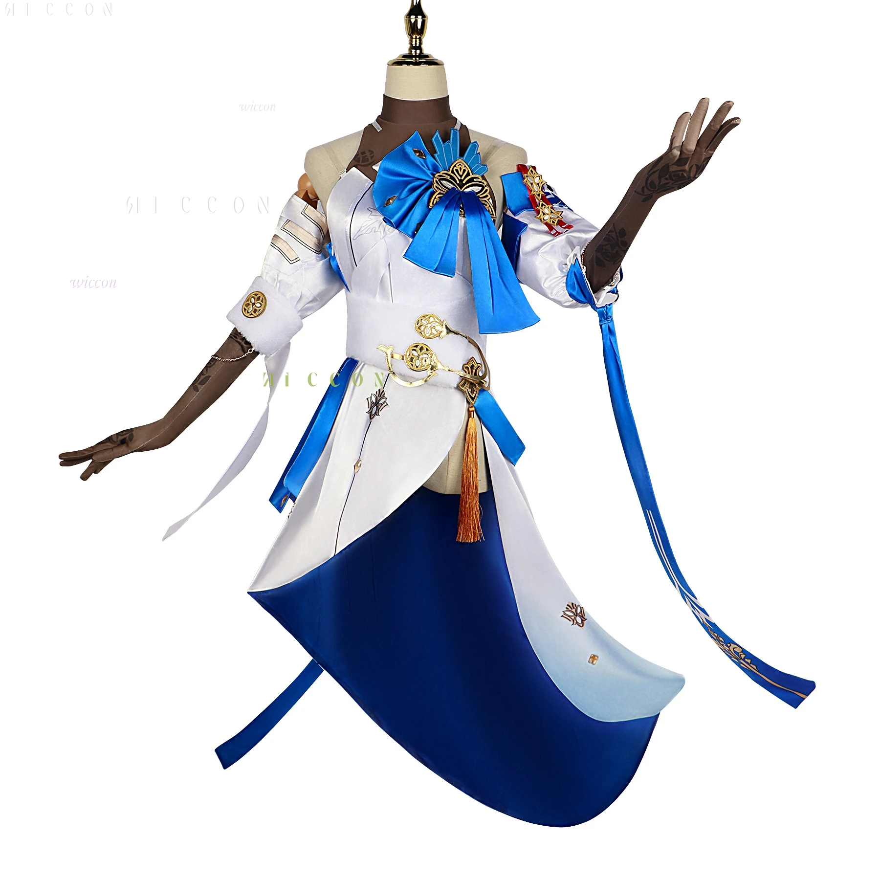 혼카이: 스타 레일 게임 브로냐 랜드 벨로보그 자릴로-비의 위대한 수호자 계승자 코스프레 의상 풀세트