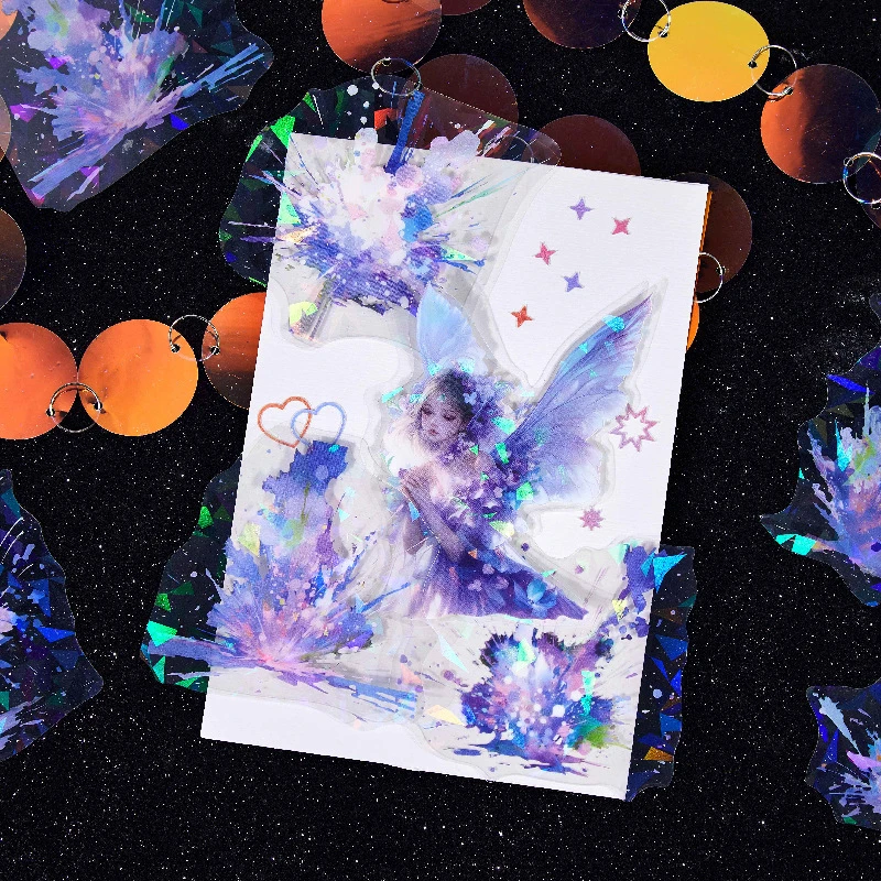 20 arkuszy naklejek w stylu In – Glitter Vinyl Roll recenzja i cena