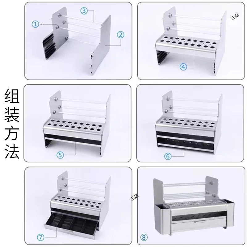 Multi-function maintenance tool storage box sorting parts box screwdriver box mobile phone components desktop storage shelf