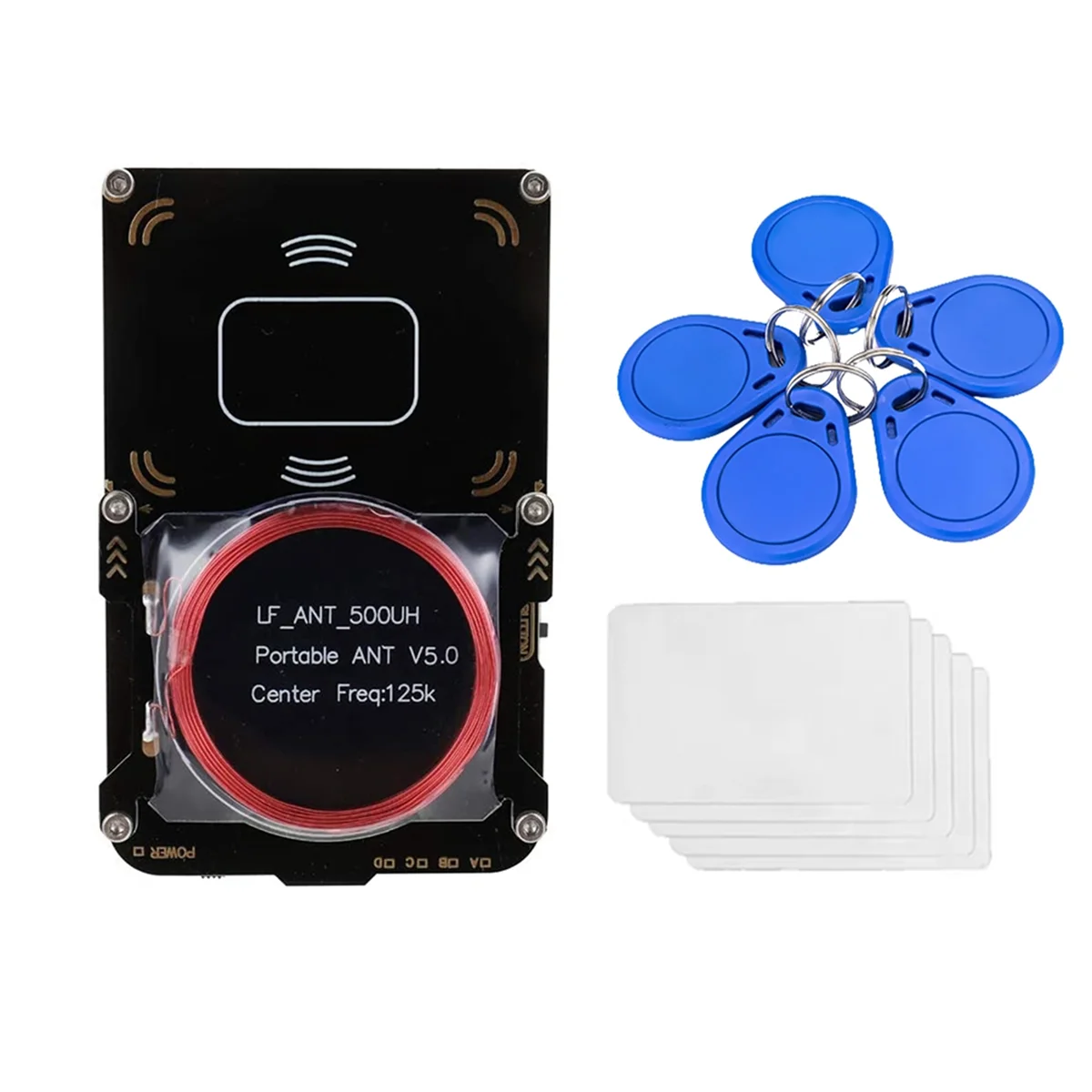 

Proxmark3 RFID Card Reader+5XCUID Card/Keychain IC/ID Key Writer RFID Duplicator NFC 5.0 Smart Chip Copier Programmer-BtLife
