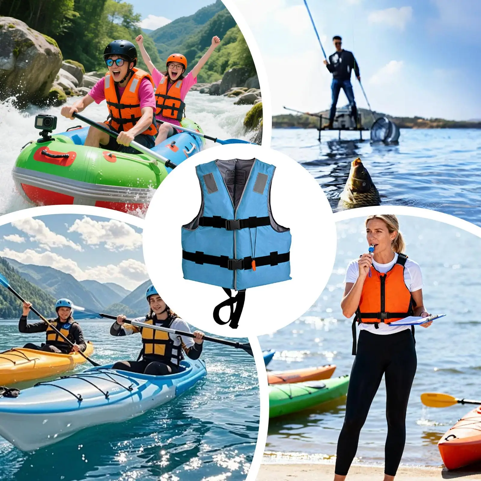 

Swim Vest Adult Adults Water Pool Jacket With Adjustable Strap Pool Vest For Fishing Boating Kayaking Paddleboarding Surf
