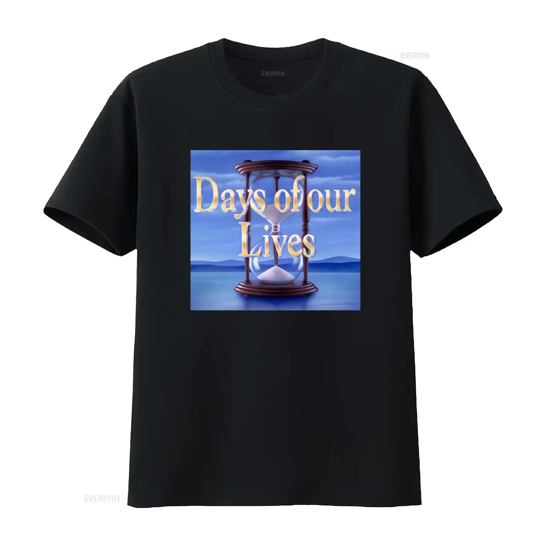 Days Of Our Lives Save Soap Opera Tv Fan T Shirt vintage Washed homme streetwear Breathable designer clothes