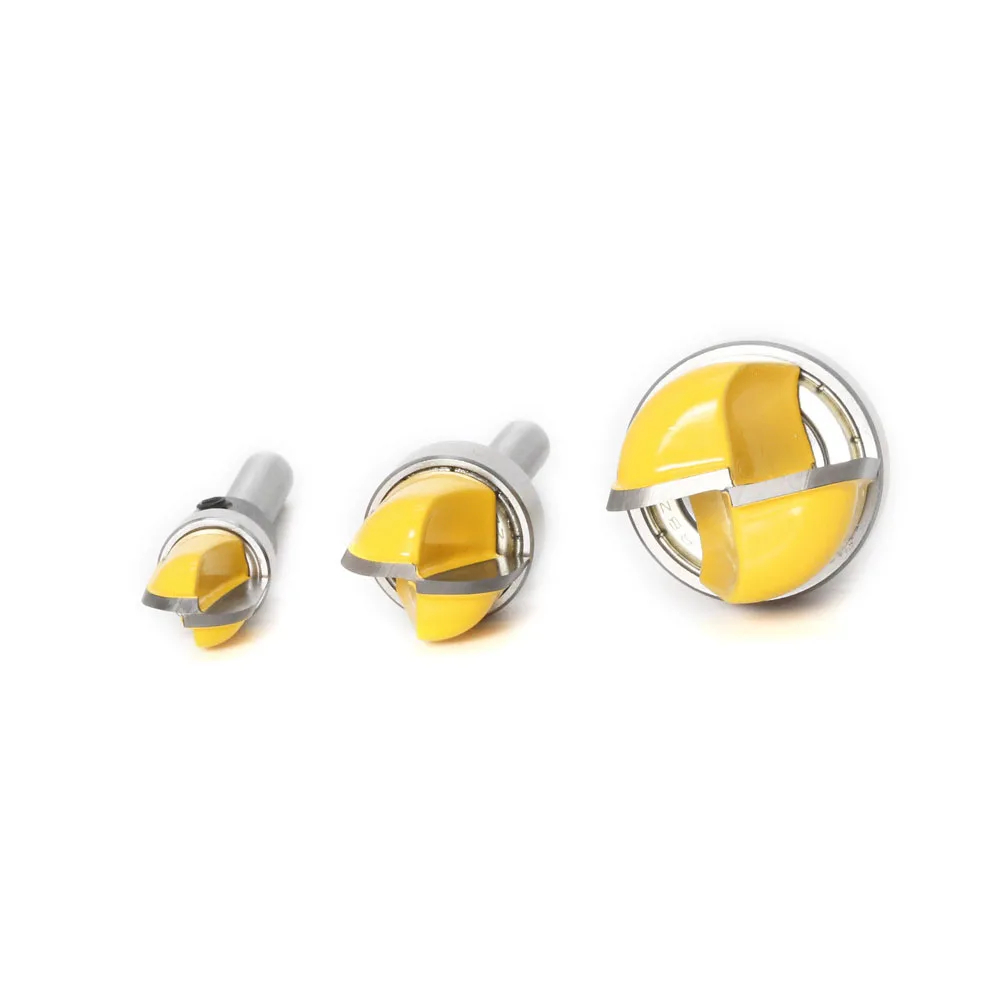 

3 Pcs Woodworking Cutter Milling Machine Accessories Cutters Bit Carpentry Small Round Bottom