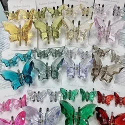 Épingle à cheveux queue de cheval fée multicolore, style coréen, serre-tête arrière, pince papillon, super fée 600, accessoires pour cheveux