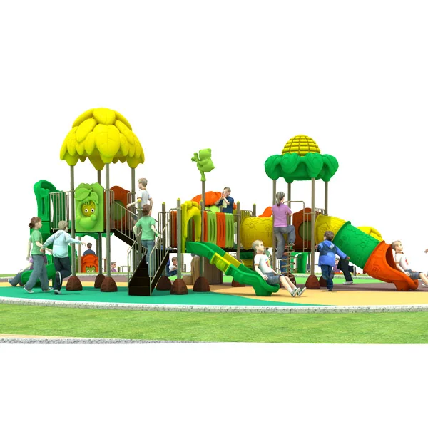 Baby indoor soft play amusement equipment slide rides outdoor swing and slide set kids new design playground for sale