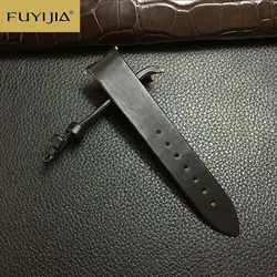 FUYIJIA Silk Grain Cowhide Watchbands Custom P-iaget Limelight-Gala Strap 14MM 16MM 18MM 20MM 22MM 25MM Calibrator Leather Belt