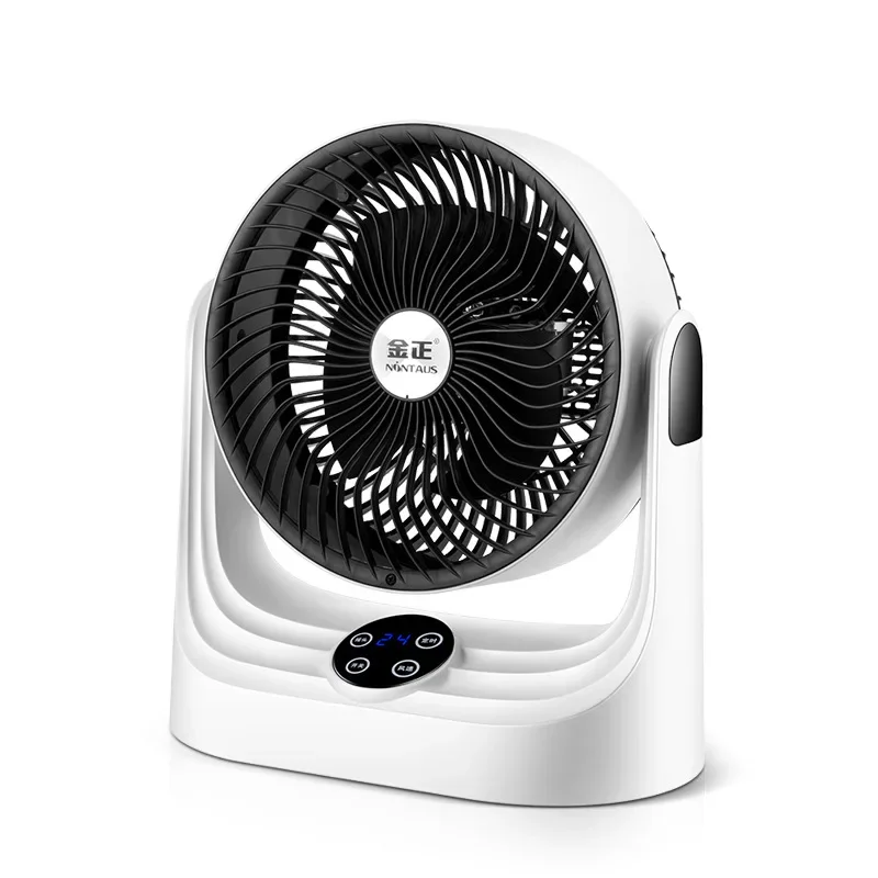 

Jinzheng Electric Fan Household Small Desktop Desktop Air Circulator Office Turbine Convection Mini Fan