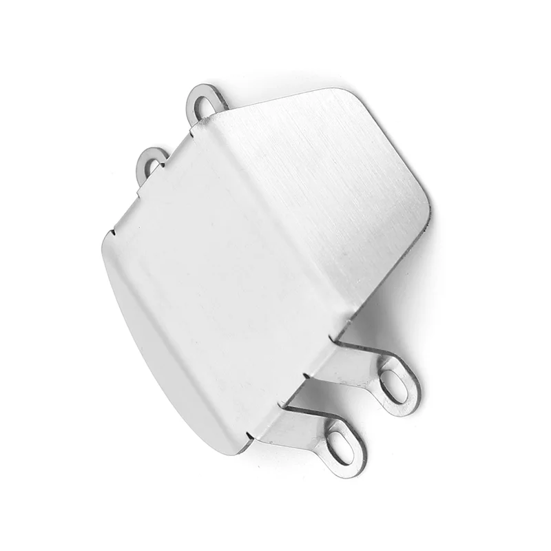 SANQ RC Kit Pelindung Logam Sasis Kartu Pelindung Baja Tahan Karat Peningkatan Mobil RC untuk Aksesori Peningkatan Mobil RC TAMIYA CC02